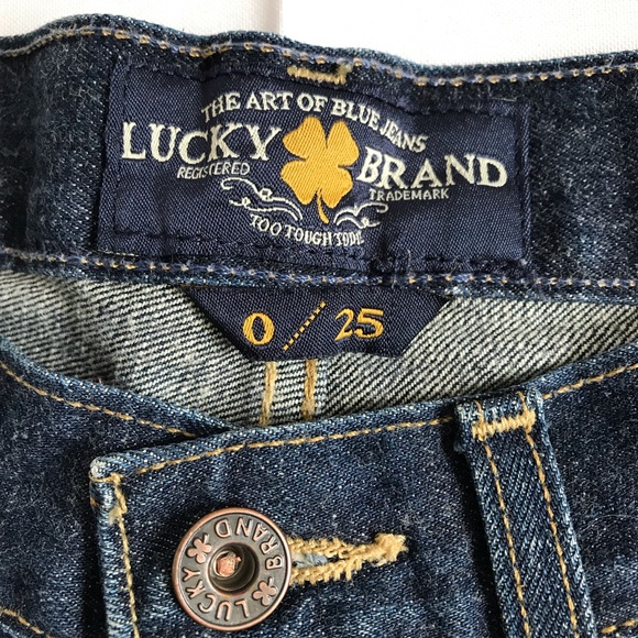 Lucky Brand The Cut Off Buckroe Beach Shorts size 25 - Picture 5 of 14